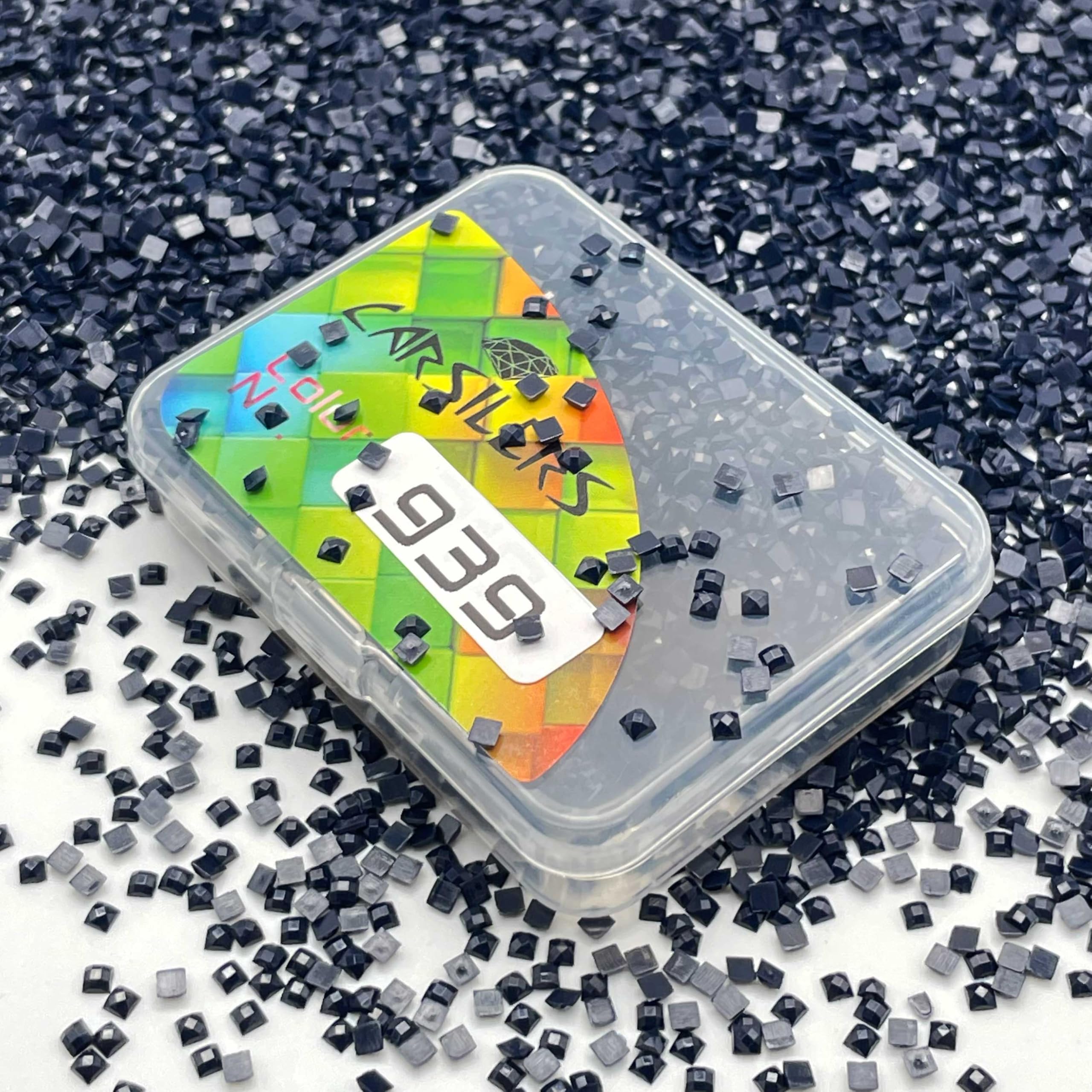 Diamond Painting Beads 939,Diamonds Painting Accessories Replacement for Missing Drills,Diamond Beads Replacement Drills Gems Stones,Square,About 3500pcs — image 1