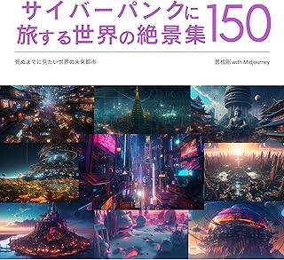 サイバーパンクに旅する世界の絶景集150: 死ぬまでに見たい世界の未来都市
