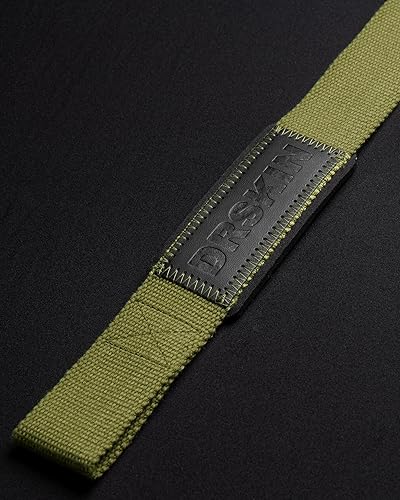 Miniatura 4 de DRSKIN Correas de levantamiento de pesas para levantamiento de pesas, correas de muñeca de 26 pulgadas, levantamiento de pesas, levantamiento de