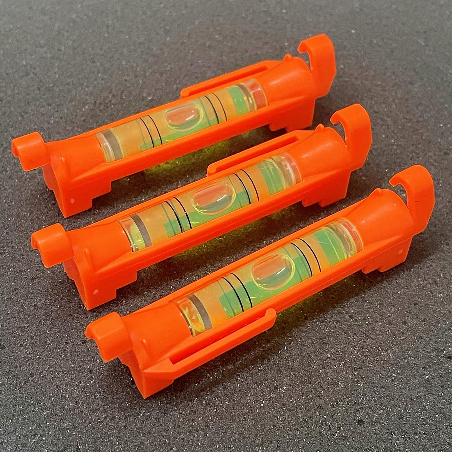 ZUJHPYMI 5Pcs String Line Level Hanging Line Bubble Levels for Measuring Building Trades, Surveying, Engineering (Red)