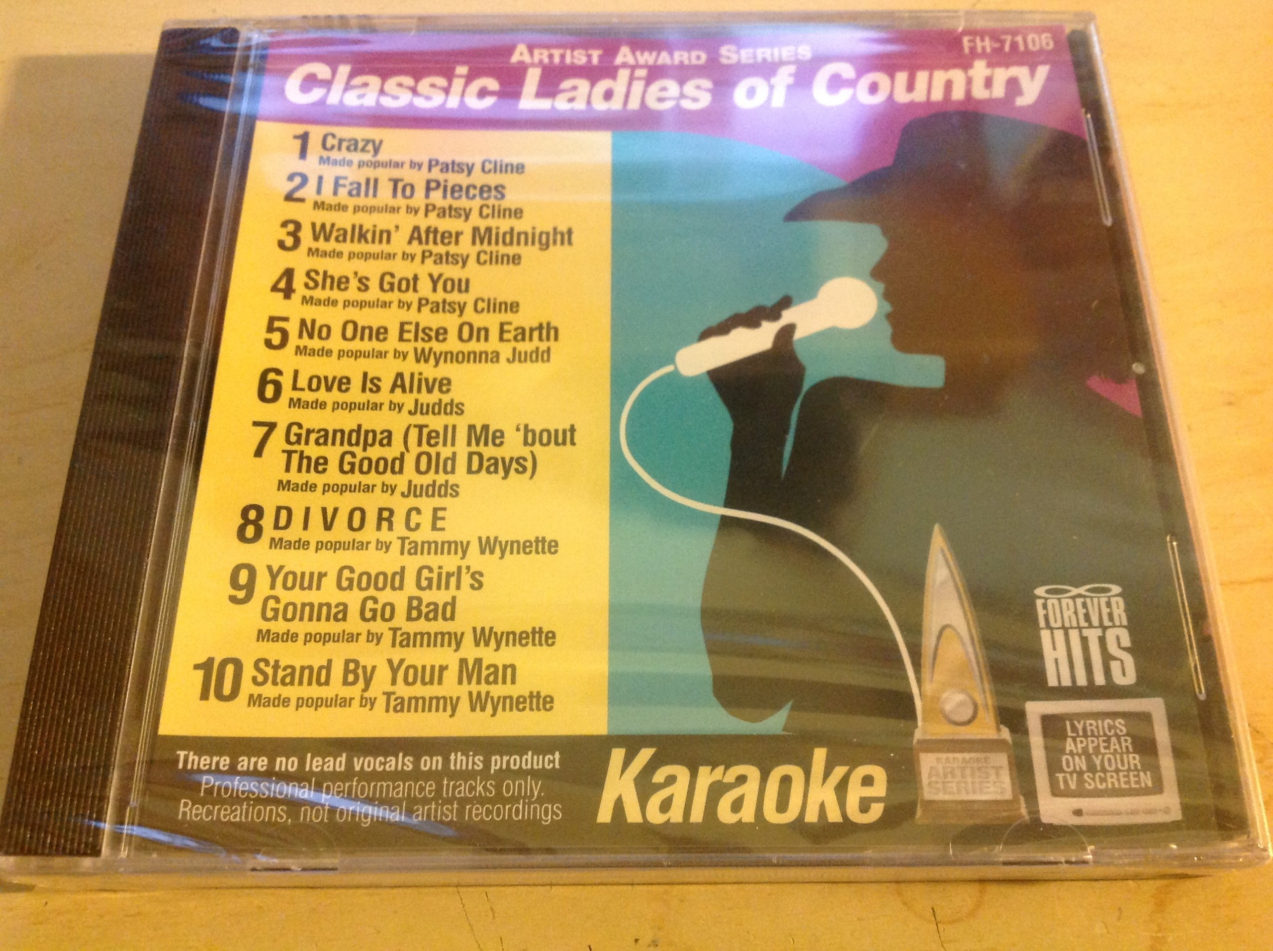 Karaoke: Classic Ladies of Country [Audio CD] Various Artists