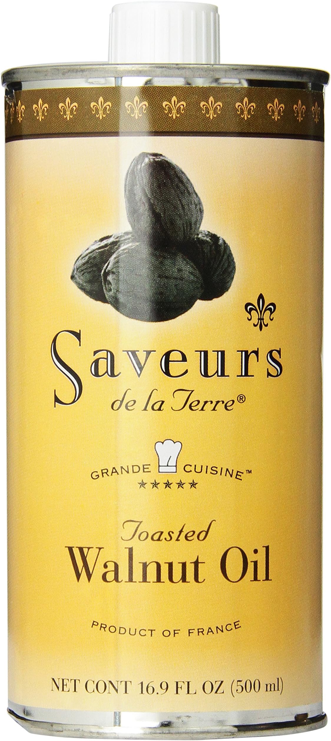 Saveurs de la Terre Walnut Oil, 16.9-Ounce