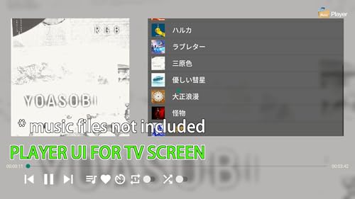 Music Player for Android TV
