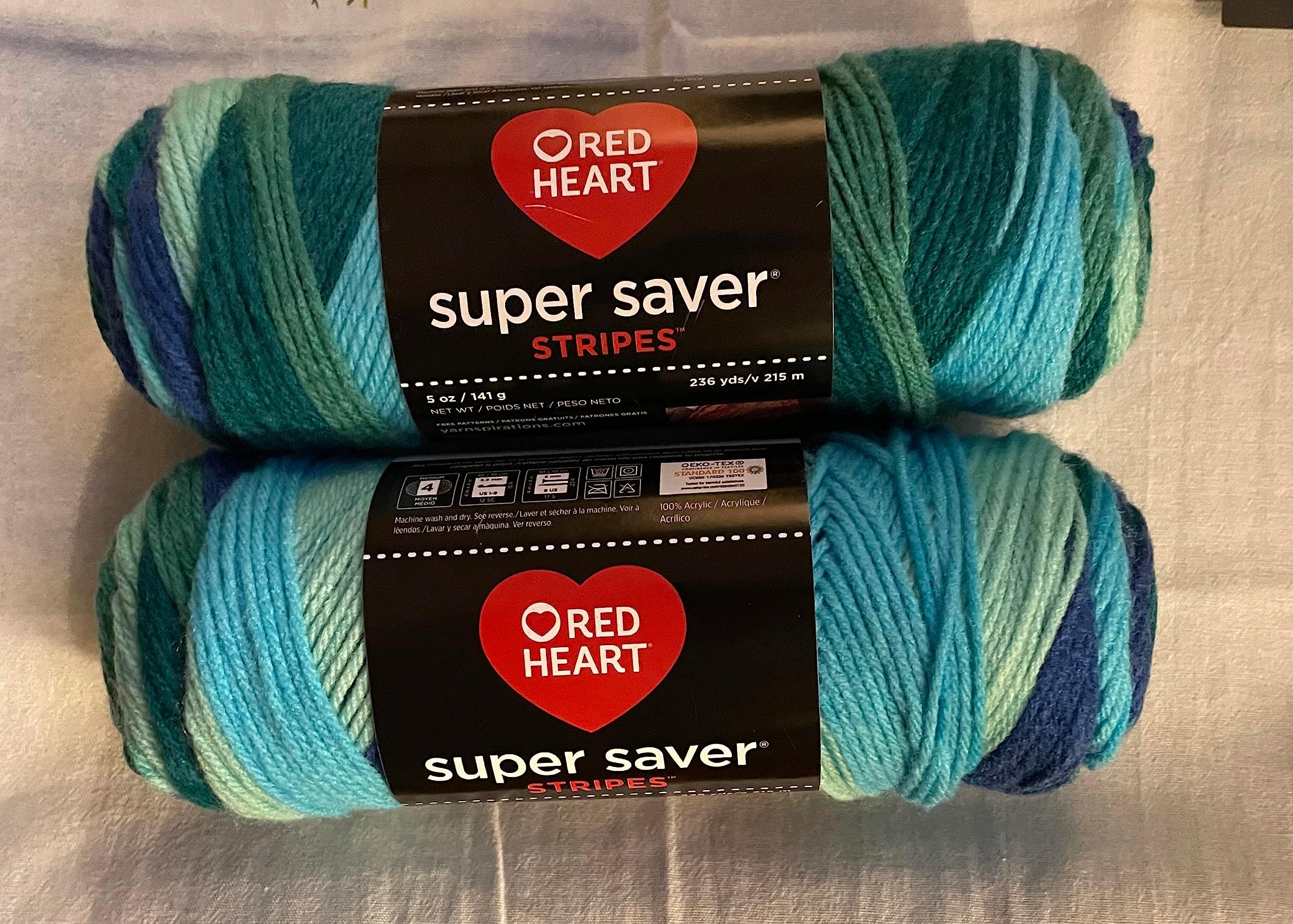 Red Heart Super Saver - Kit de anualidades para ganchillo y tejer y