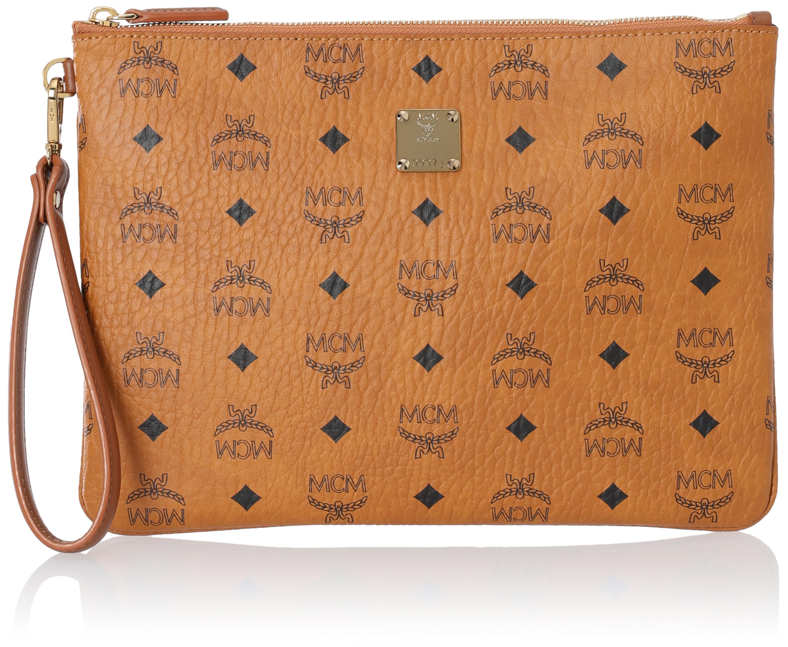 Amazon | [エムシーエム] クラッチバッグ MXZ8SVI16 メンズ COGNAC 