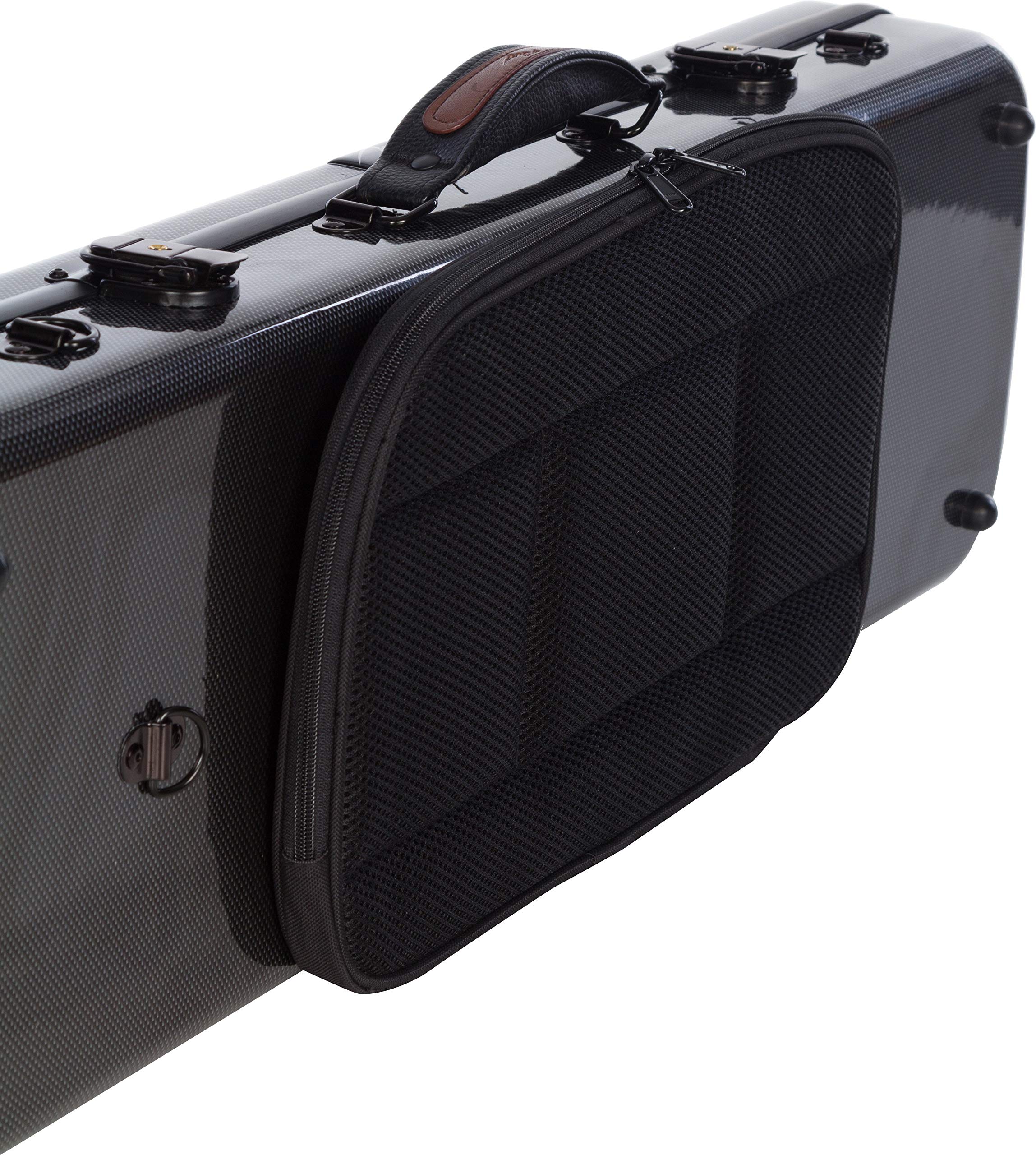 Custodia per violino Fiberglass Oblong 4/4 carbon - olive M-Case