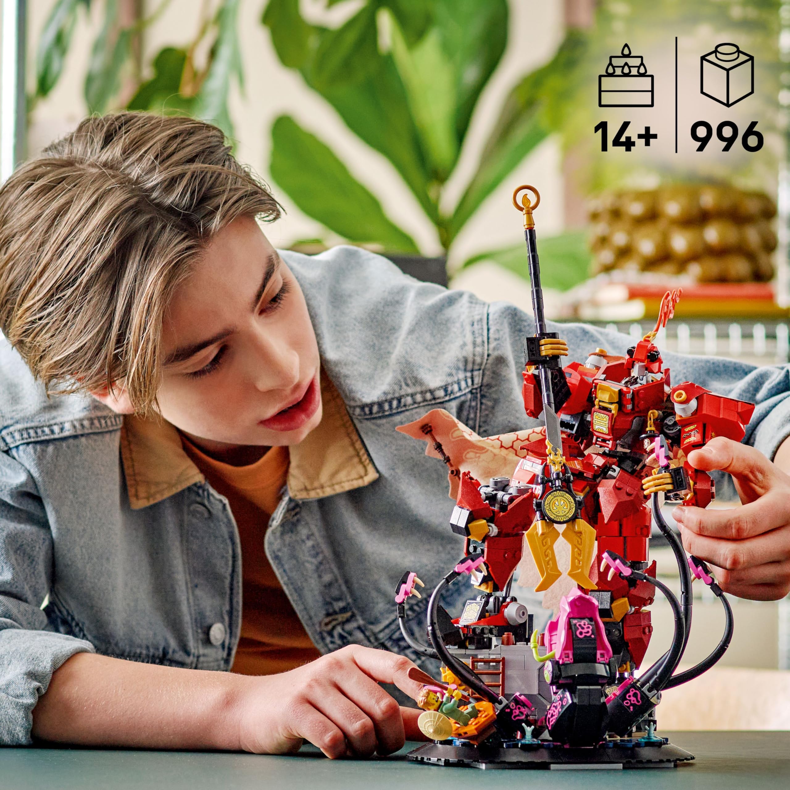 LEGO Ninjago O Meca Cavaleiro de Fogo 71846 (996 Peças) | Amazon