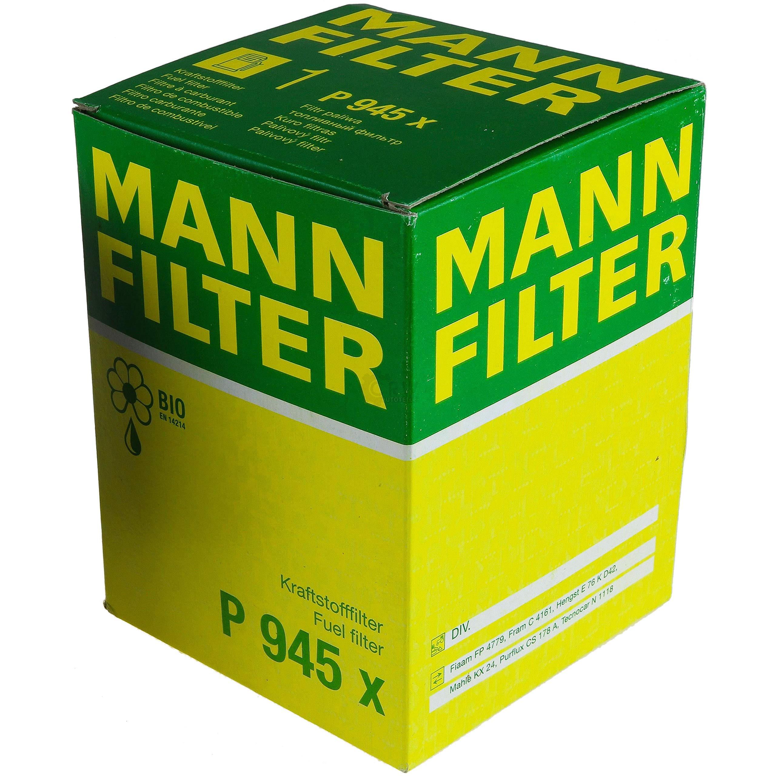 MANN-FILTER - Set di ispezione, filtro del carburante, filtro dell'olio, filtro dell'aria