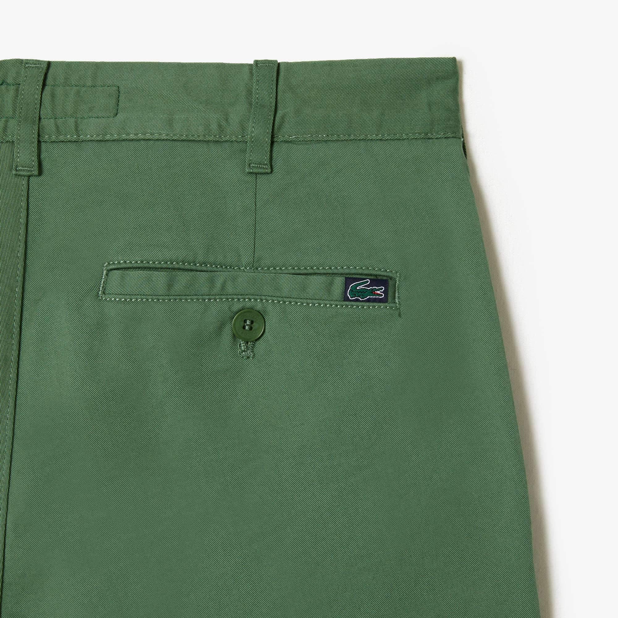 Lacoste - Pantaloni Chino Slim Fit Solid, Pantaloni Uomo