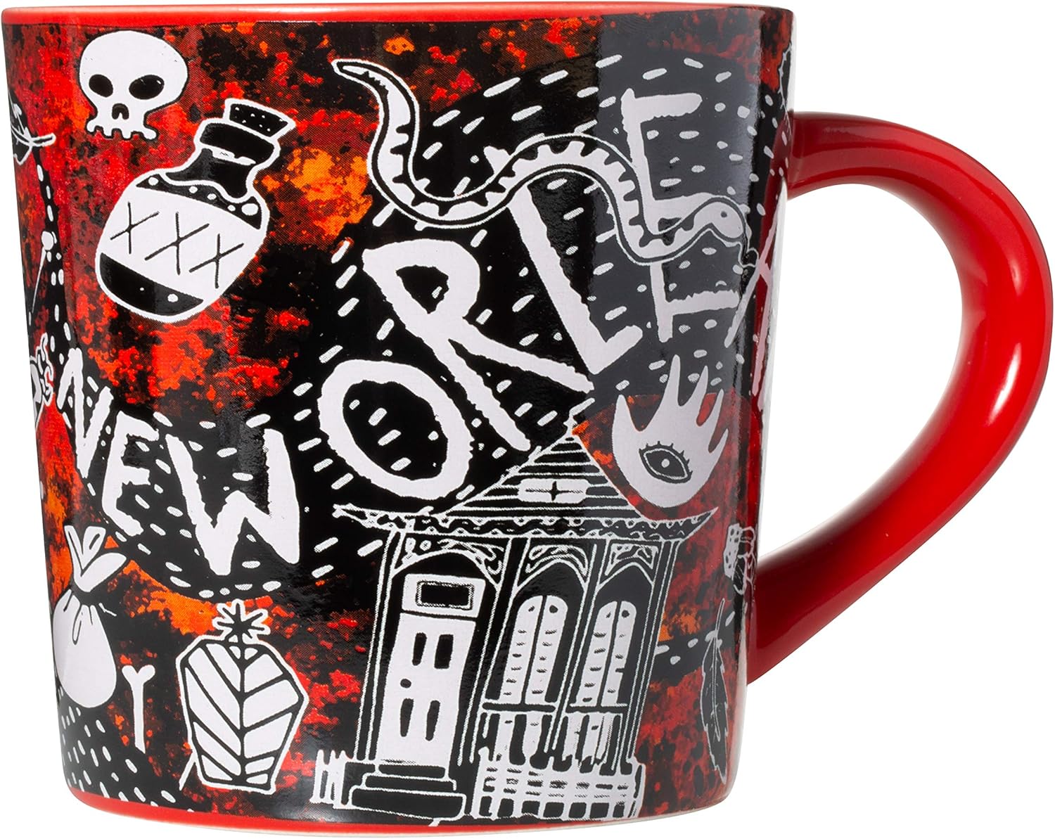 Artisan Owl New Orleans Voodoo Doll Tapered Style Ceramic Souvenir Coffee Mug – 11 oz Collectible NOLA Gift Cup, Dishwasher and Microwave Safe - Image 3