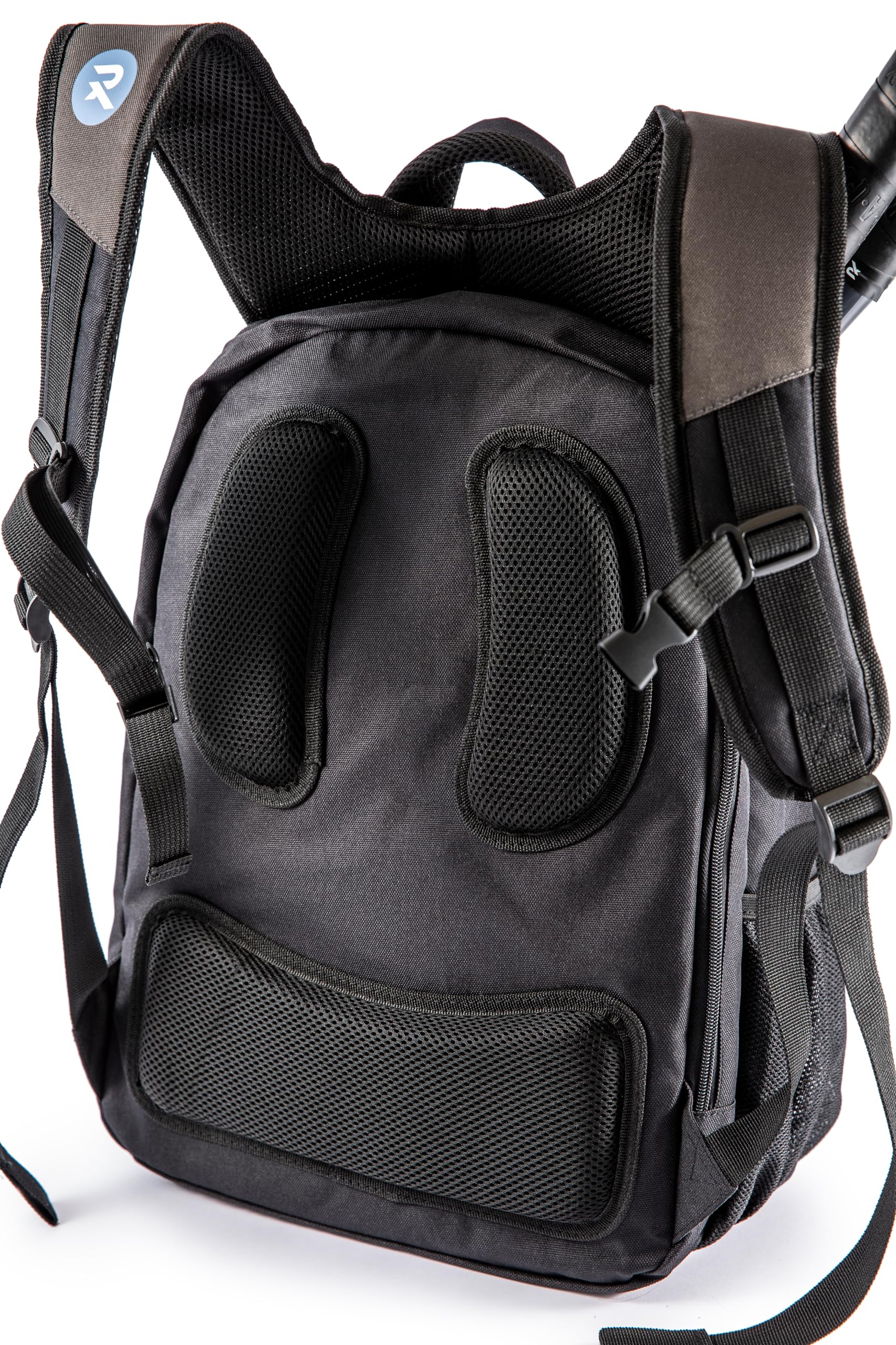 Raquex Sac à Dos de Sport pour Raquette de Tennis ou 2 Raquettes de Squash ou Badminton Sac à Dos pour Raquettes + Chaussures + Ordinateur Portable + Gourde