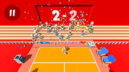 Ultimate 3D Tennis: Perfect Smash of Badminton Clash in Mini Tennis Arena Game