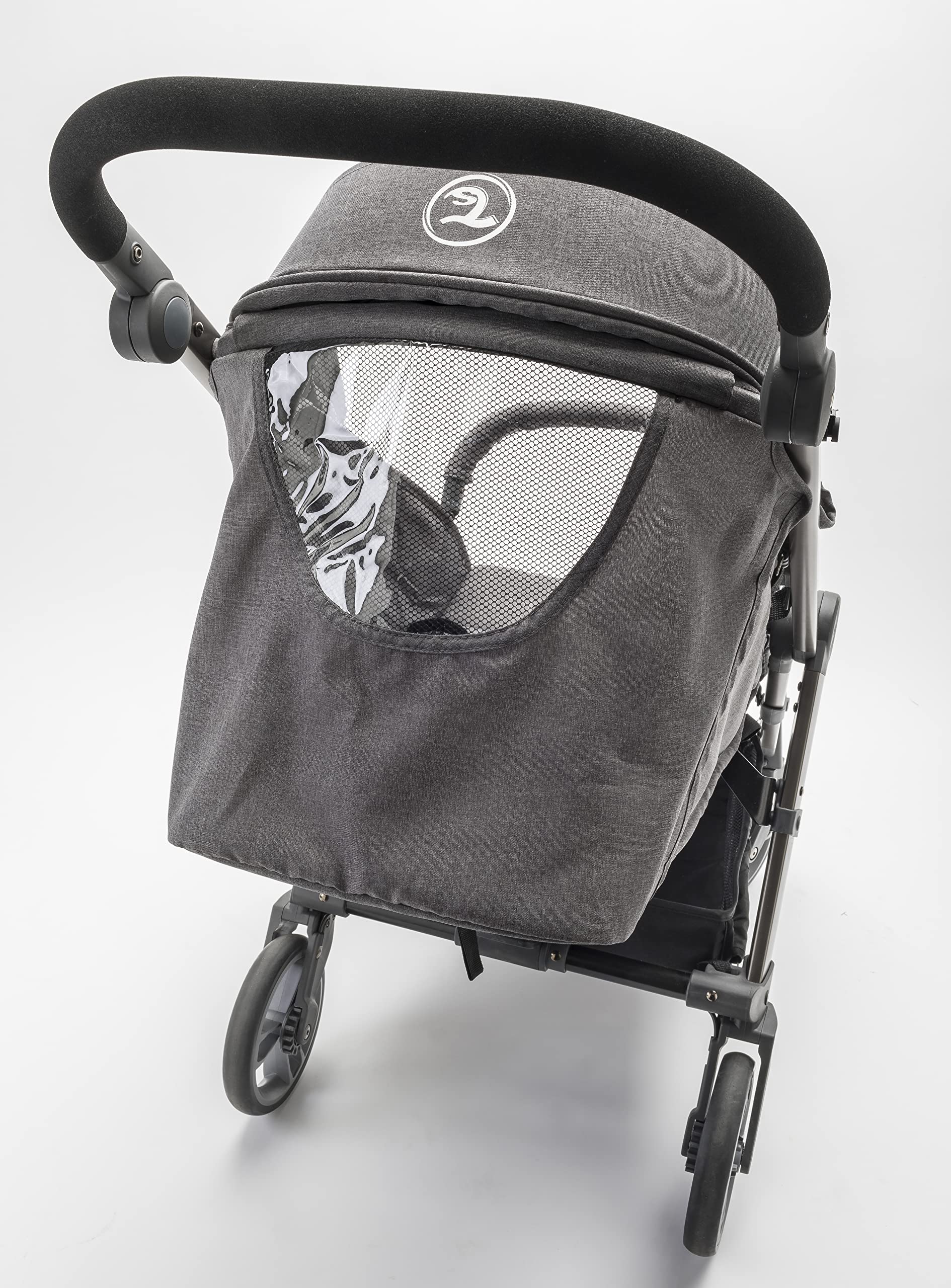 Twistshake 78474, Passeggino Tour pieghevole/0-22 kg/Passeggino sportivo combinato - Grigio