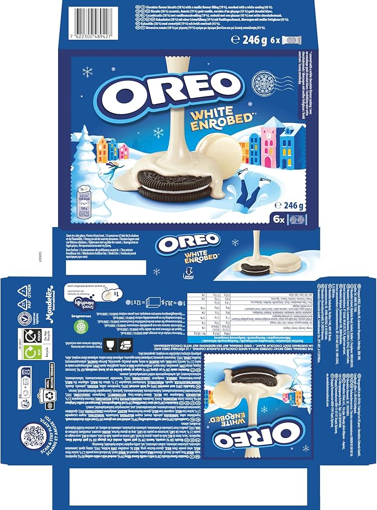 Amazon.co.jp: Oreo Choc White 246 g : 食品・飲料・お酒