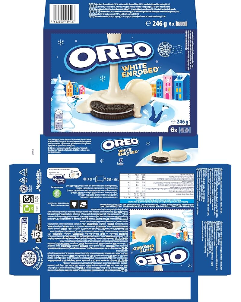 Amazon.co.jp: Oreo Choc White 246 g : 食品・飲料・お酒
