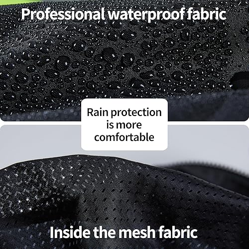 Miniatura 10 de Equipo de lluvia de alta visibilidad, Clase 3 Equipo de lluvia de trabajo de alta visibilidad para hombres, trajes de lluvia de construcción.