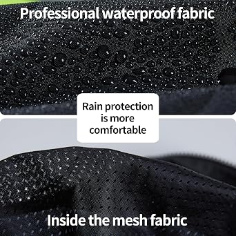 SRsafety High Visibility Rain Gear, Class 3 High Visibility Work Rain Gear for Men, Construction Rain Suits