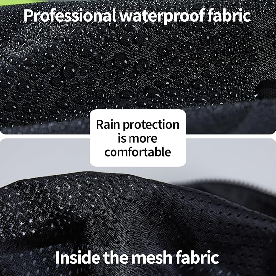 SRsafety High Visibility Rain Gear, Class 3 High Visibility Work Rain Gear for Men, Construction Rain Suits