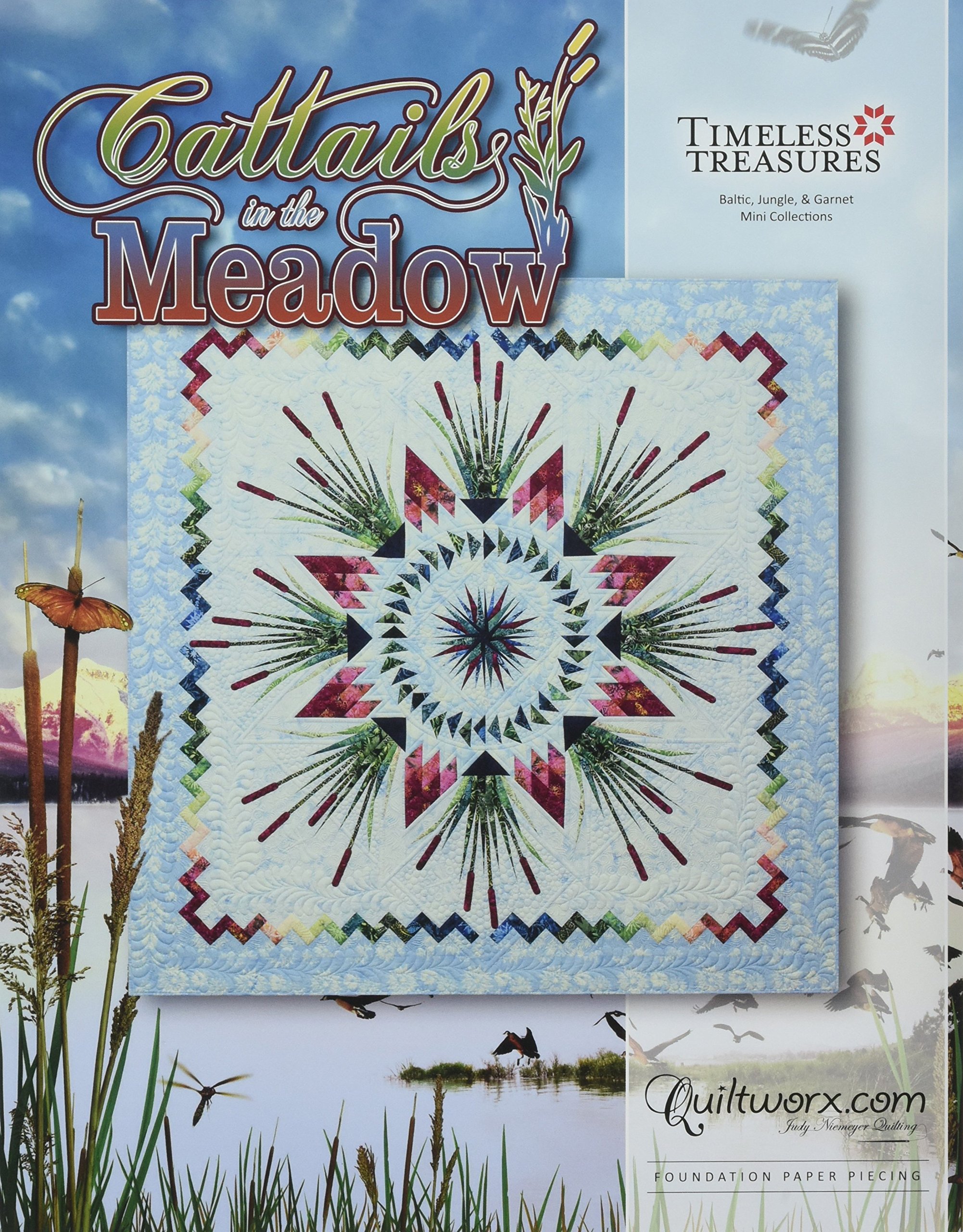 Amazon.com: Quiltworx - Judy Niemeyer Quilting Cattails in the