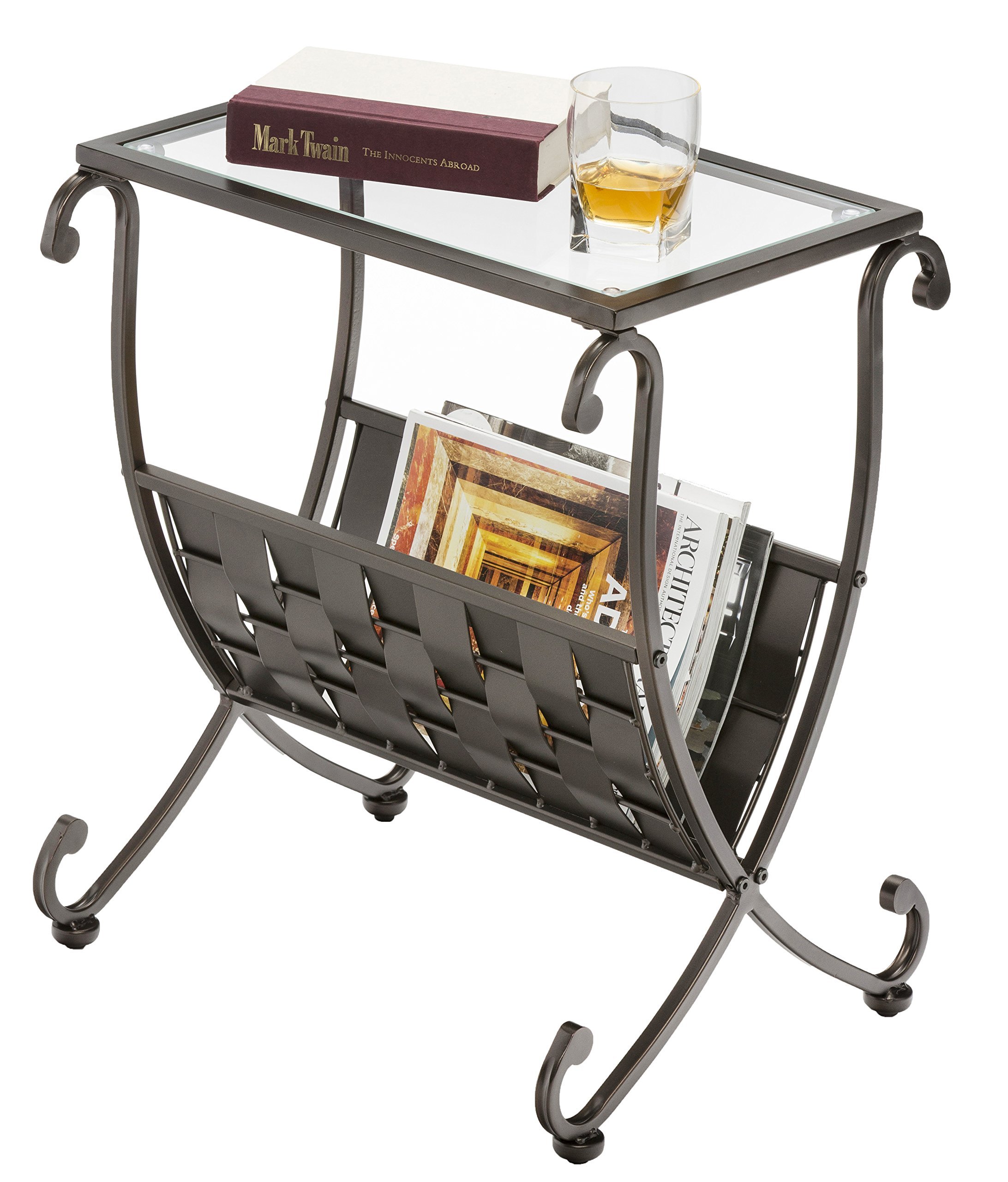 Mango Steam Melbourne Magazine Rack Side Table