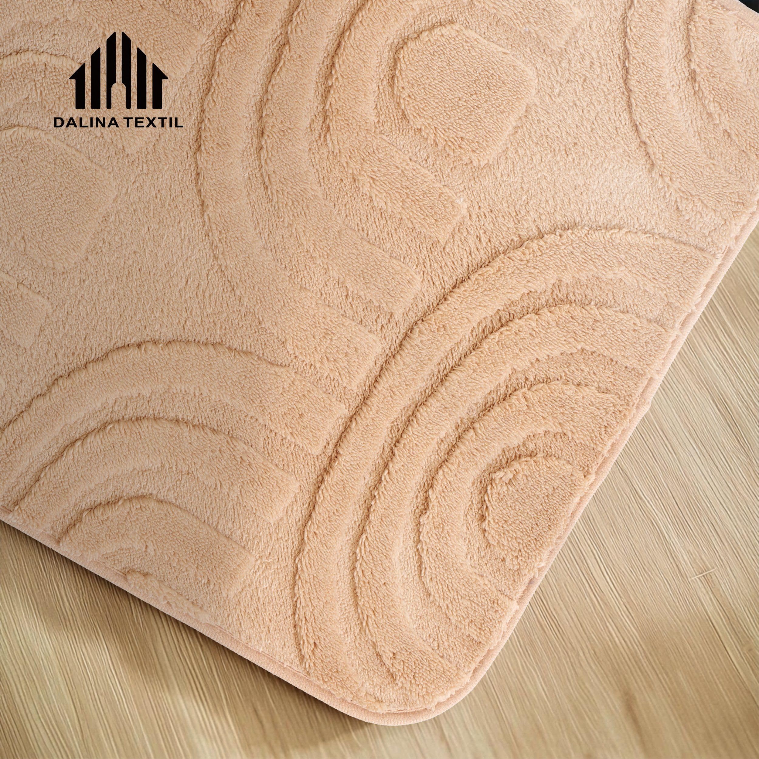 DALINA Textil - Alfombra De Baño,Cocina,Mascota,Alfombrilla De Baño,Antideslizante,Multifuncional,Suave,Cómoda - Alfombrilla Multiusos - 180 x 230 cm Camel