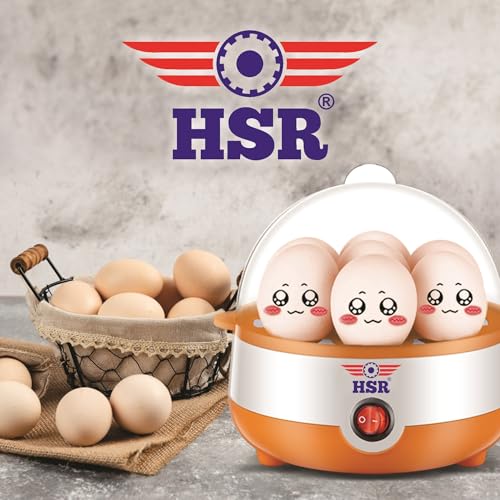 HSR Egg Boiler Electric Automatic Off 7 Egg Cooker Poacher For Steaming, Cooking, Boiling And Frying (350 Watts) - Image 7