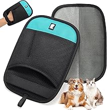 LIANZIMAU Animal Hair Removal Gloves - Double Sided Magnetic Fur Gloves for Clothes, Sofas, Carpets, Car Interior