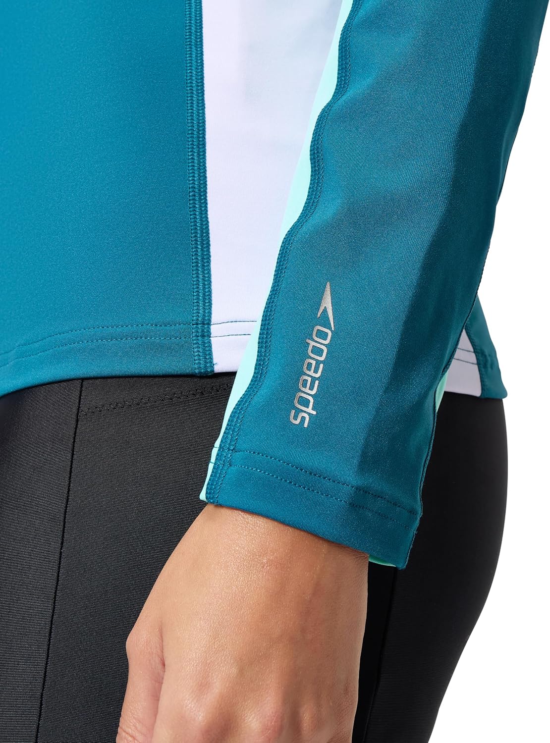 Speedo Women's Uv Swim Shirt Long Sleeve Rashguard