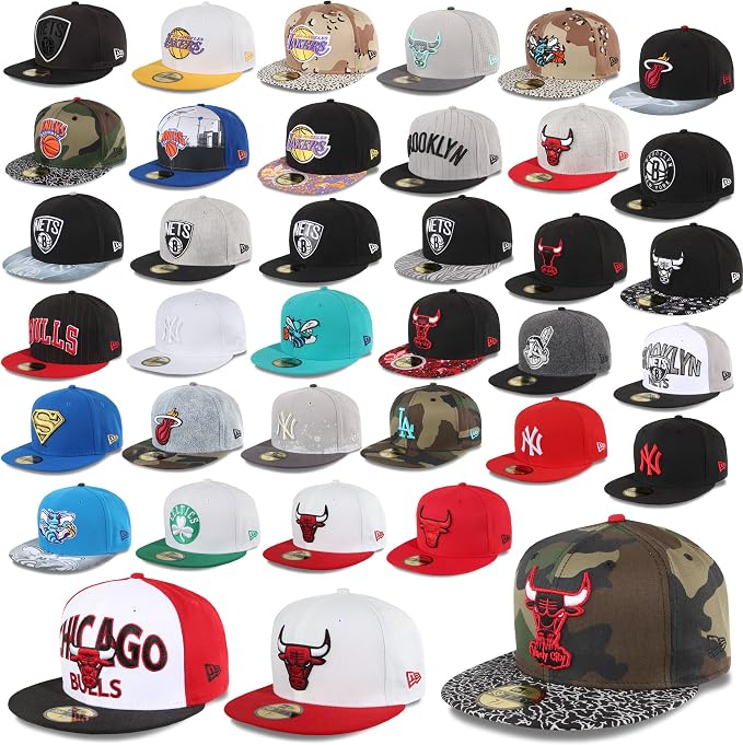 New Era Berretto 59FIFTY SU MISURA Berretto NUOVO York Yankees Chicago  Bulls Hornets SUPERMAN NETS NBA MLB UVM - Charlotte Hornets-M30, 7 - 55,8  cm : Sport e tempo libero