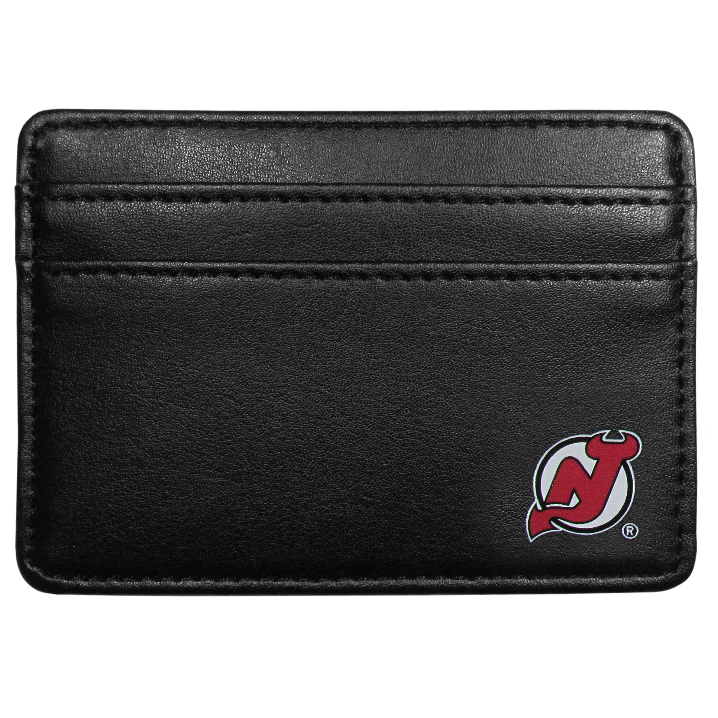 Siskiyou NHL New Jersey Devils Leather Weekend Wallet, Black