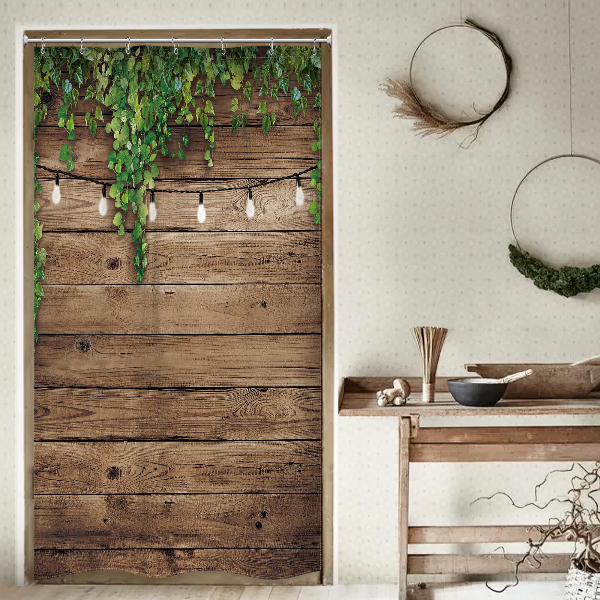 Tenda Da Doccia Riyidecor Con Pesci – 182x182 Cm, Poliestere Impermeabile, Tema Pesca