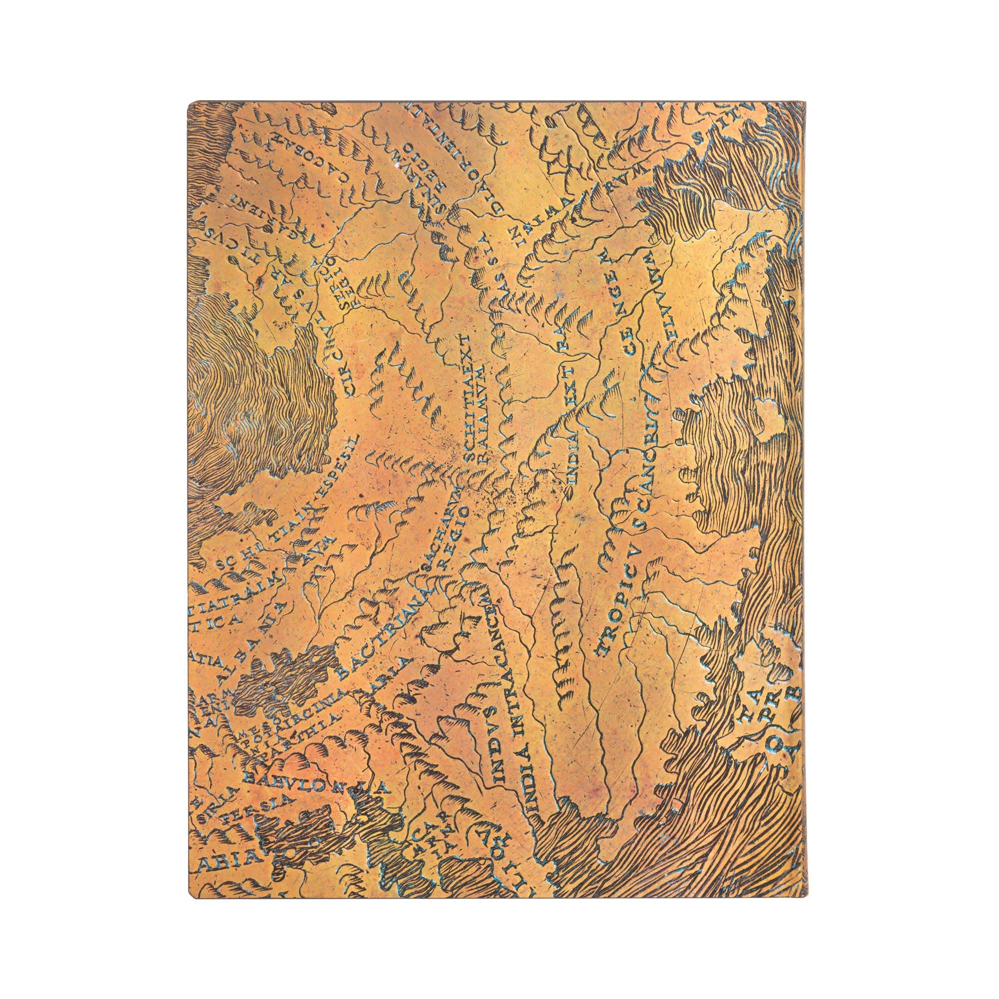 Paperblanks | Globo di Hunt-Lenox | Flexi a copertina morbida | Ultra | Righe