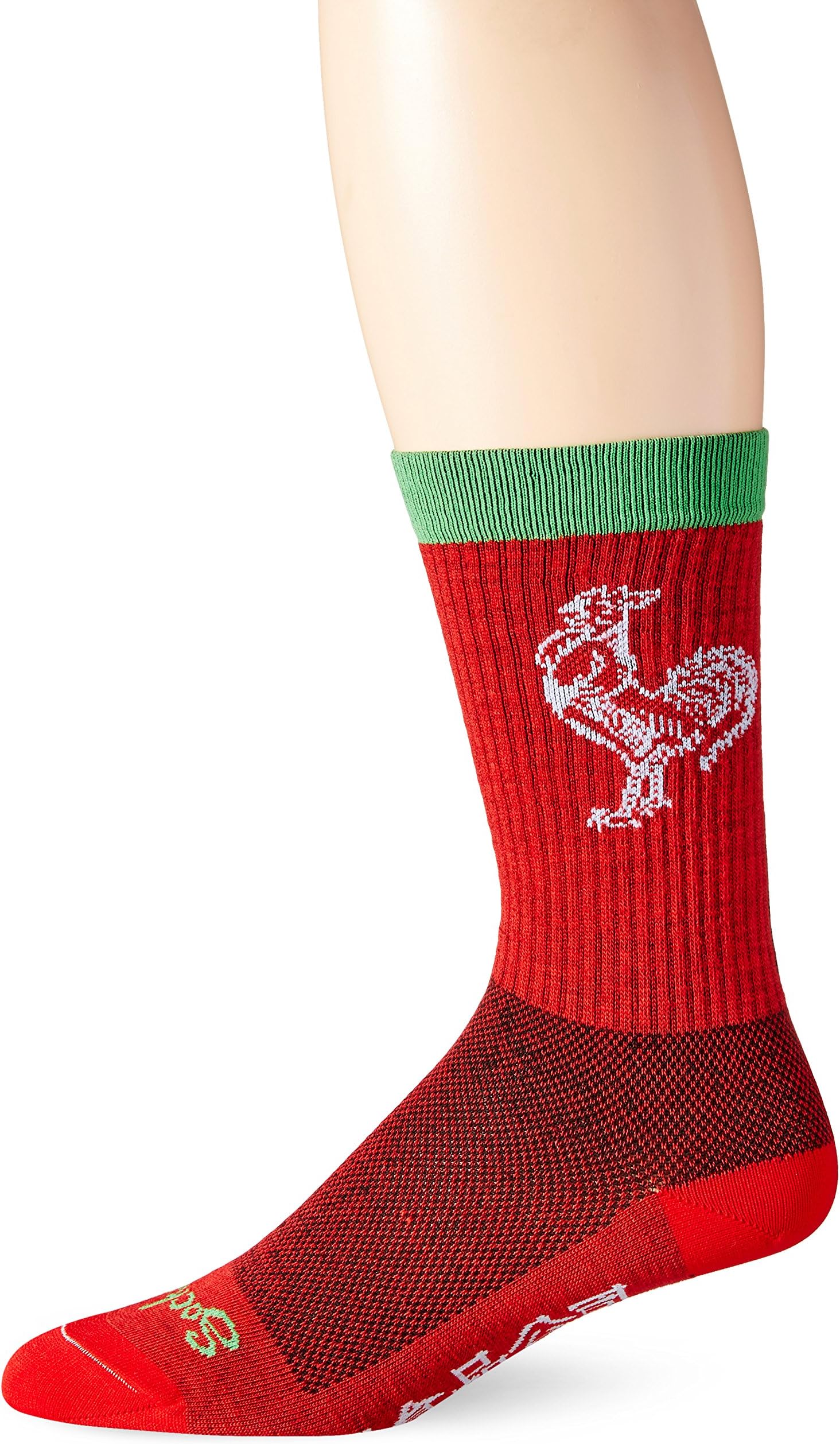 Men's Wool Socks - Large/X-Large, Sriracha