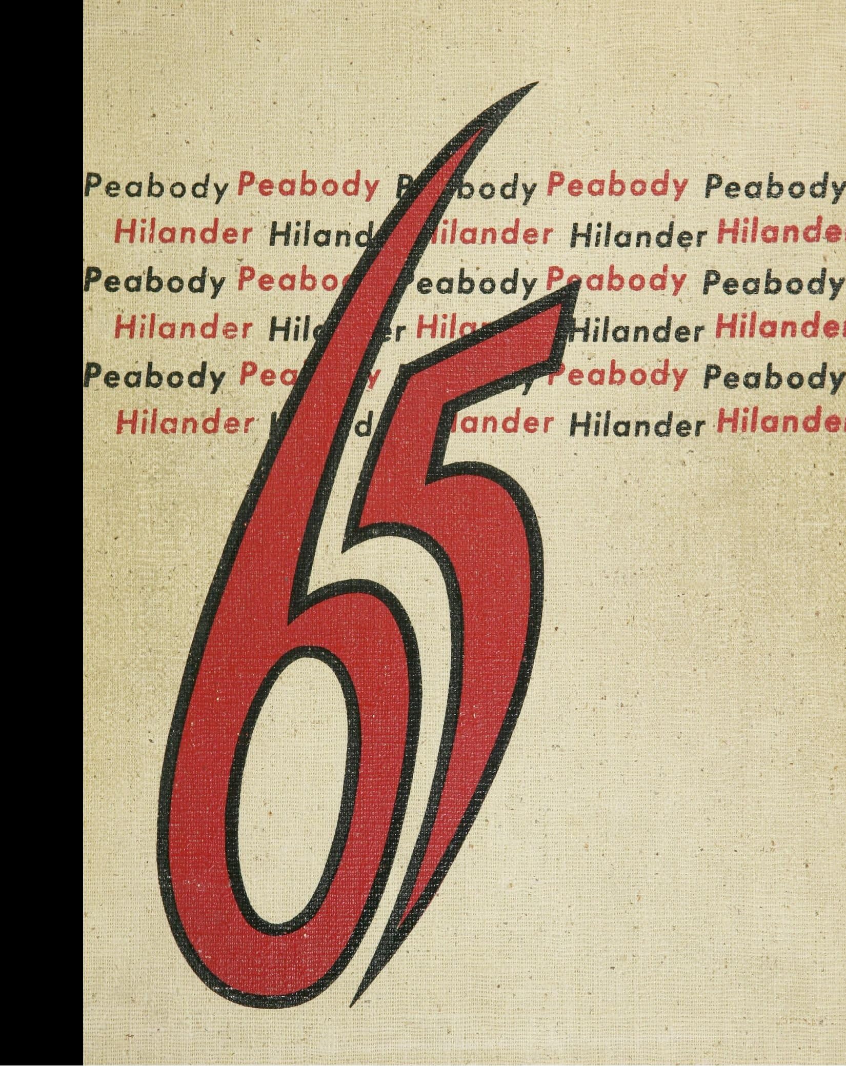 (Reprint) 1965 Yearbook: Peabody High School, Pittsburgh, Pennsylvania