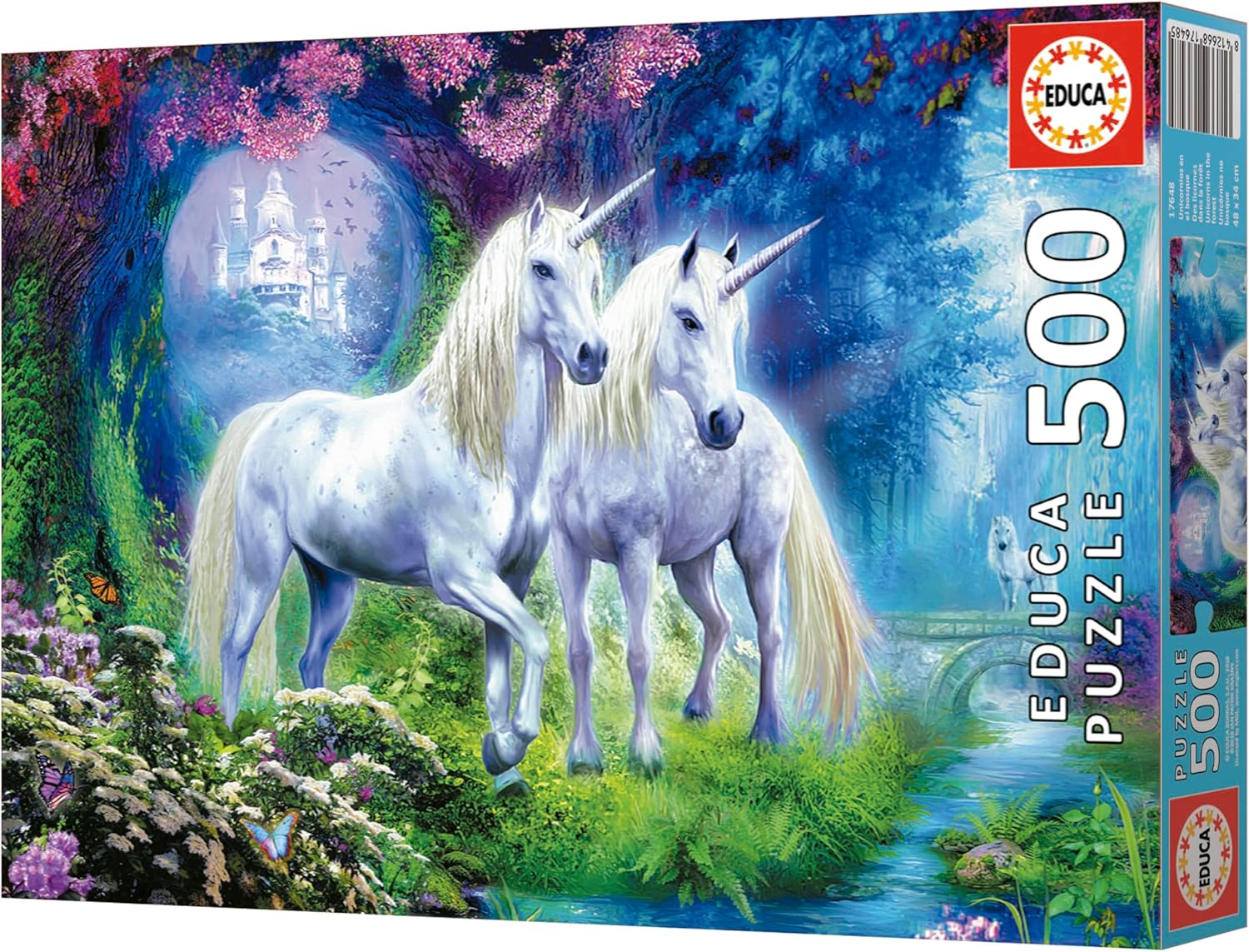 Educa - Unicorns in The Forest 500 Pieces (17648)