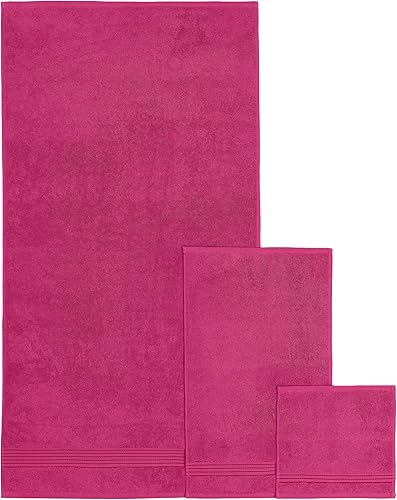 Miniatura 6 de Elegant Comfort Juego de 6 toallas de algodón de alta calidad, incluye 2 toallas faciales, 2 toallas de mano y 2 toallas de baño, 100% algodón