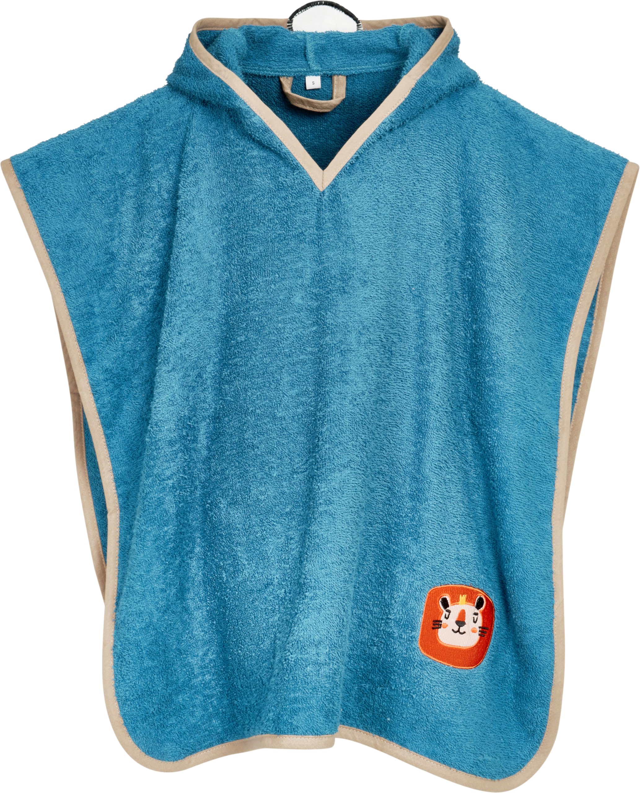 Playshoes Unisex Kinder Badeponcho Frottee-Poncho (1er Pack)