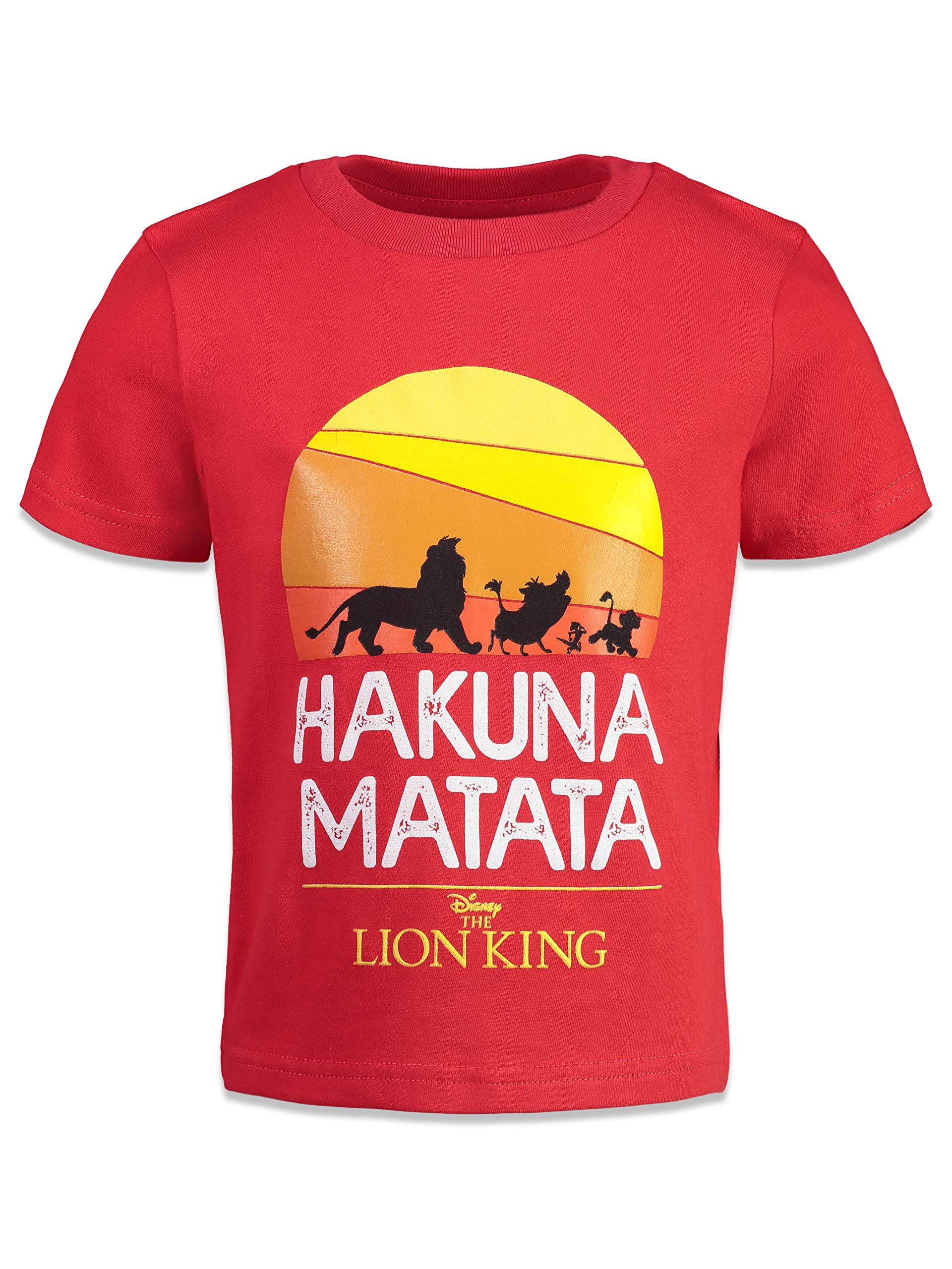 Disney Lion King Boys 4 Pack TShirts Simba Timon Pumbaa Zazu Nala Buy