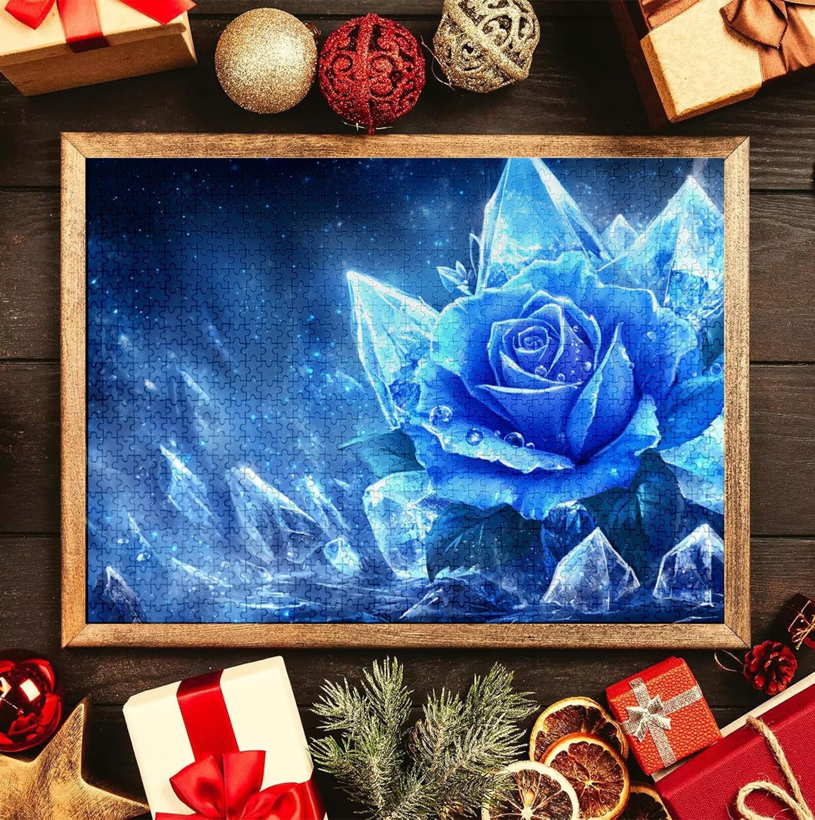 Puzzle Personalizado con Foto, Personalizada Rompecabezas Personalizado Diseña tu Logo Foto o Texto, Personalizado Navidad Halloween San Valentín Parejas Niños Familia Amigos h-2565