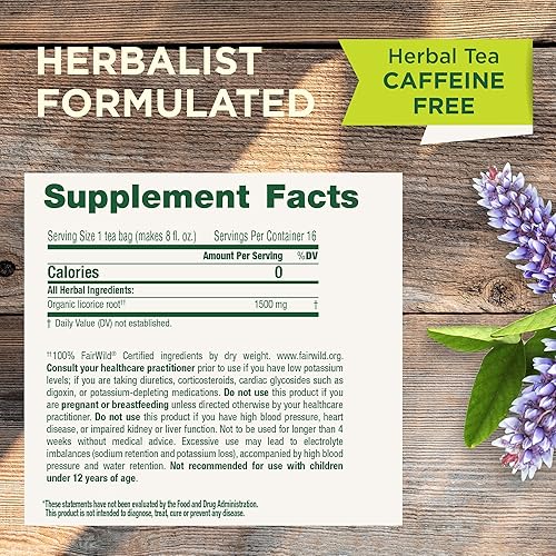 Miniatura 5 de Traditional Medicinals - Té orgánico de raíz de regaliz (paquete de 6), 96 bolsas de té en total