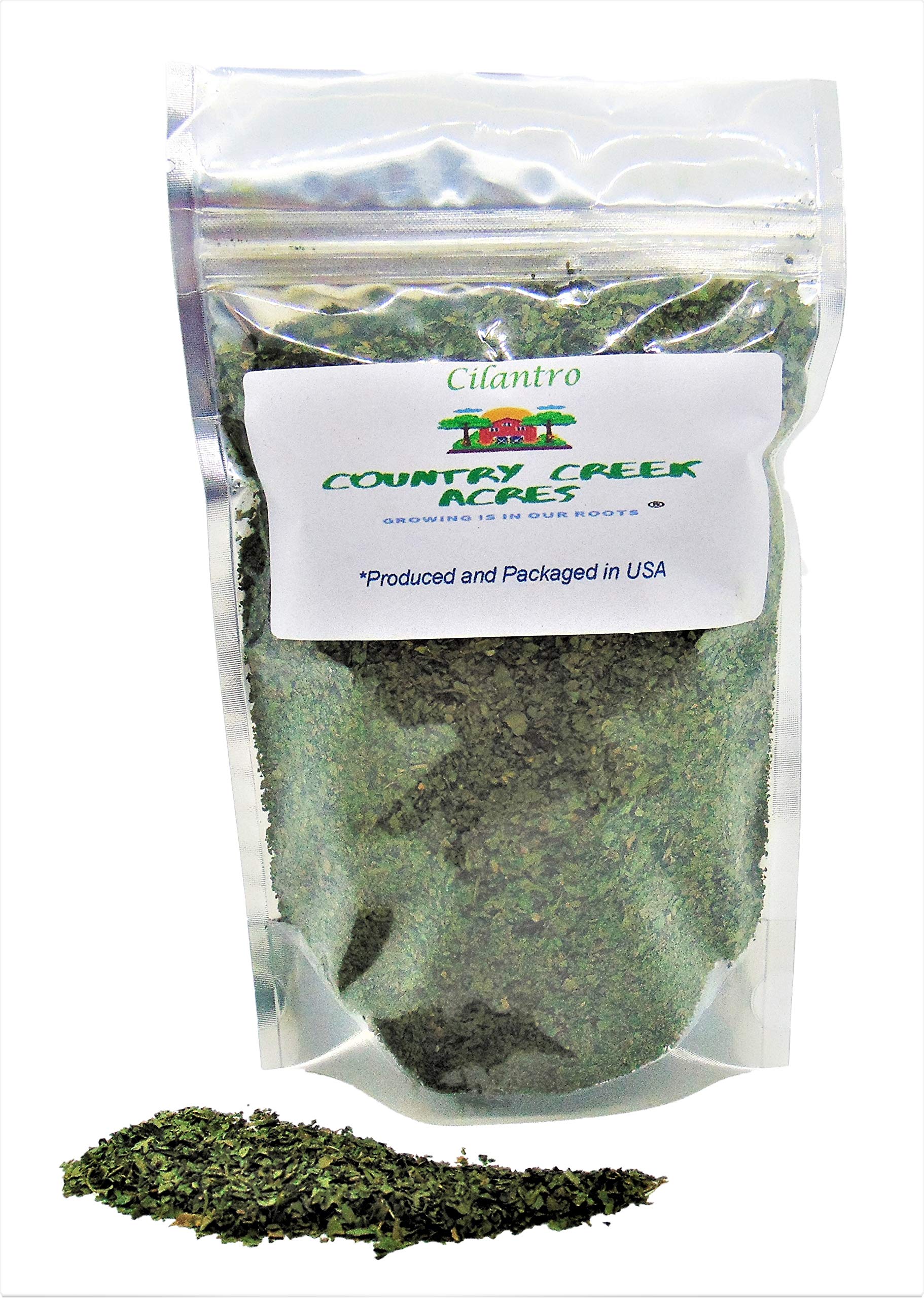 Cilantro , Dried and Choppped Cilantro spice, , Non- Gmo, 1 lb package,Cilantro has a complex flavor with hints of pepper, sage and lemon.
