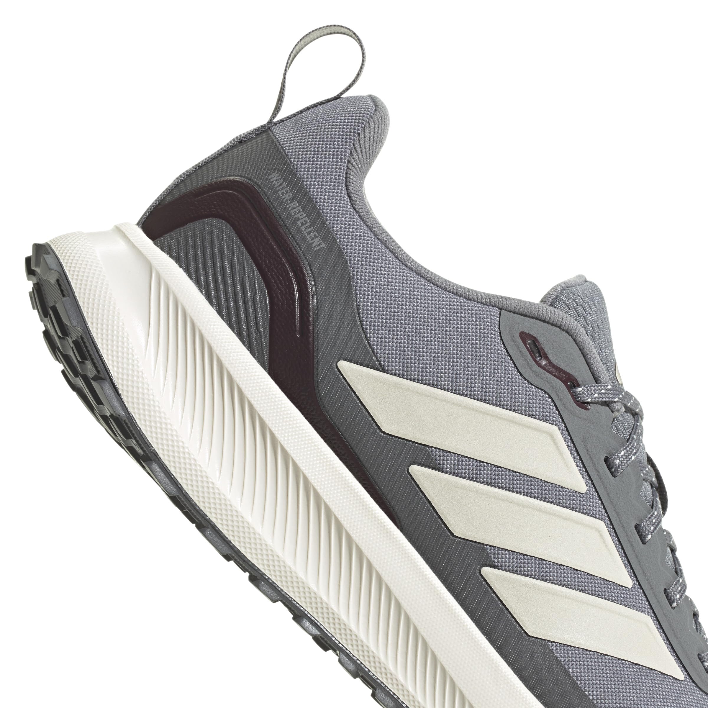 adidas Mężczyźni RUNFALCON 5 TR RUNNING SHOES, grey three/chalk white/grey four, 42 EU