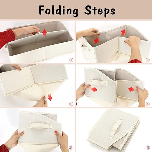 Miniatura 7 de PET ARTIST Cesta plegable personalizada para organización y almacenamiento para perros, almacenamiento de juguetes para perros con asas, caja de