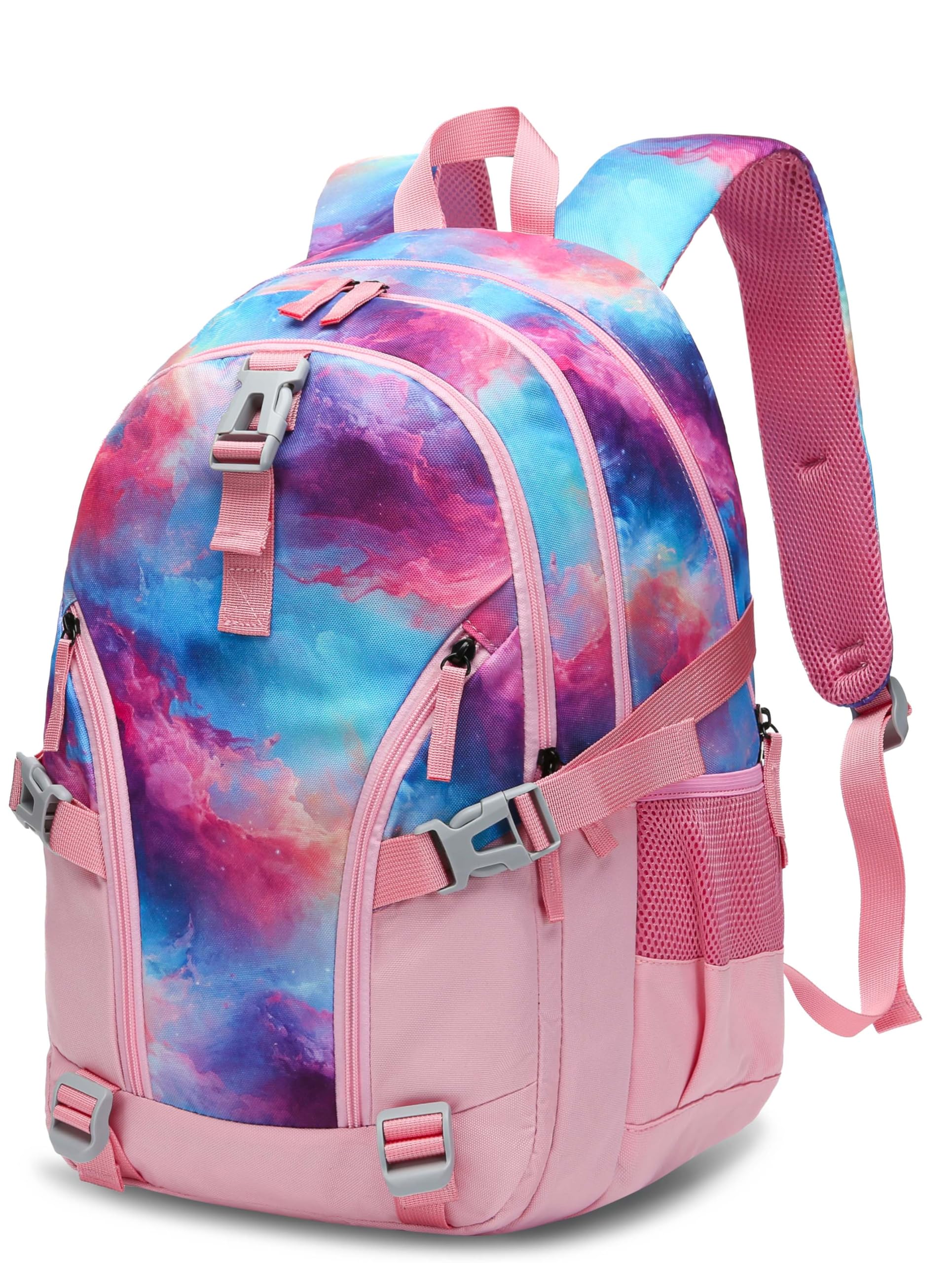 BLUEFAIRY High School Backpack for Girls Boys Middle School Bookbag for Kids Back to School Bag for College with Large Compartment Casual Daypack