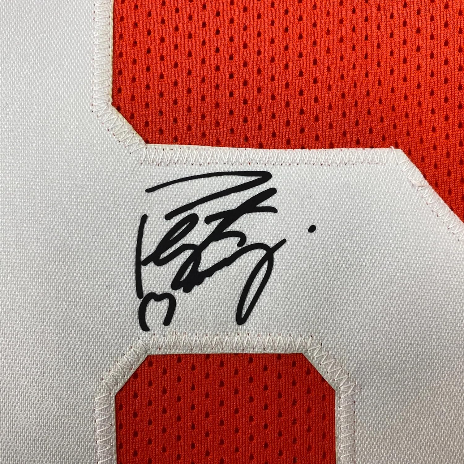 Facsimile Autographed Peyton Manning Tennessee Orange Reprint Laser Auto College Football Jersey Size Men's XL - Image 2