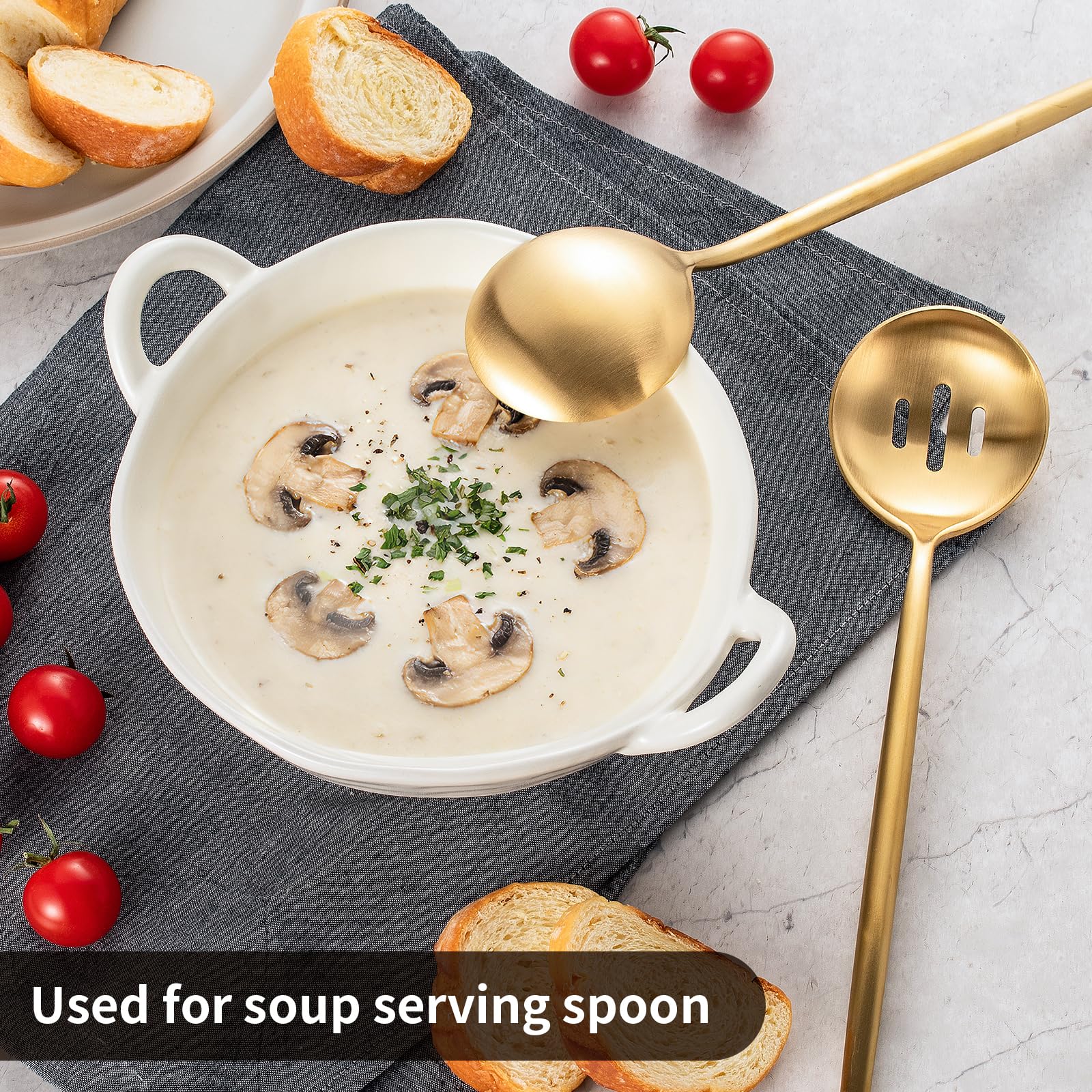 O.C.E. Gold Serving Spoons Set - 4 Piece -7 O.C.E. Gold Serving Spoons Set - 4 Piece -7