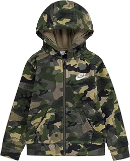 Boy's Club Fleece Aop Hoodie (Little Kids)