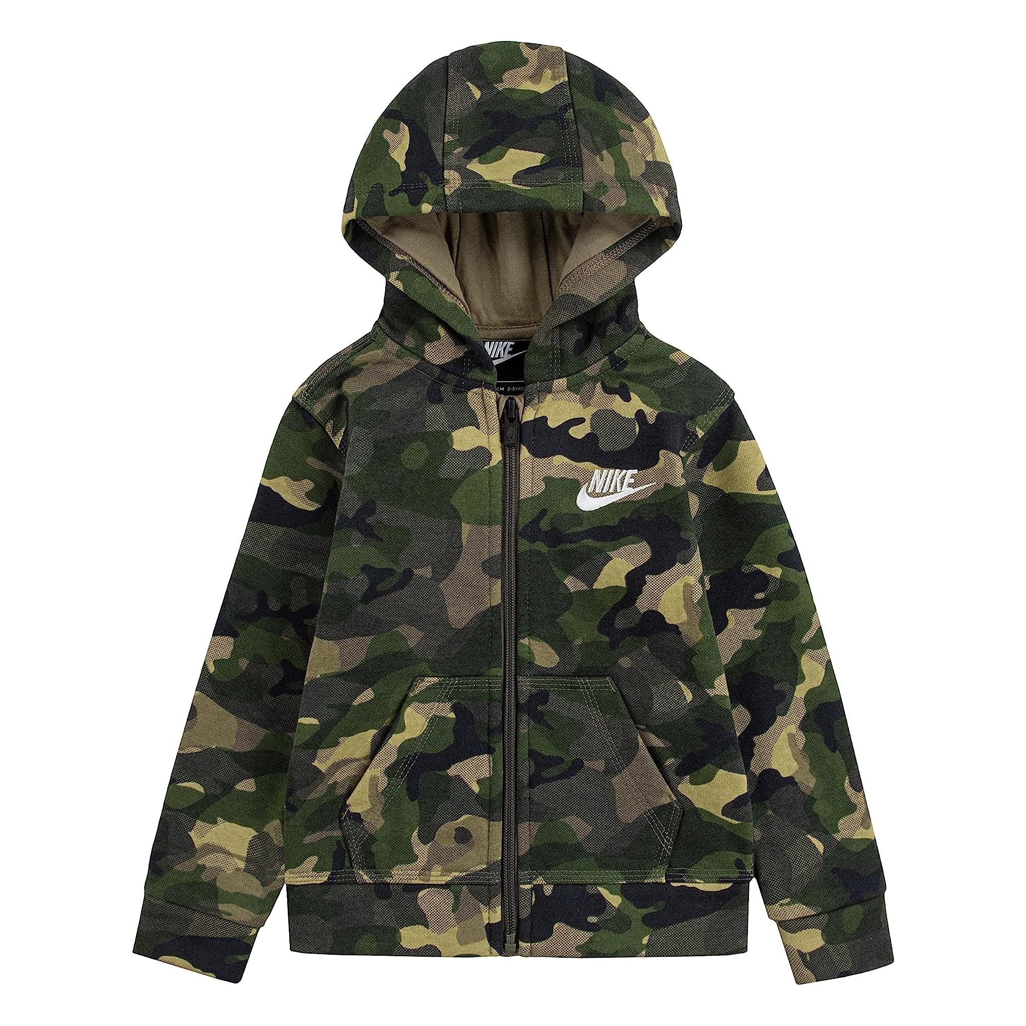 Nike Boy's Club Fleece Aop Hoodie (Little Kids)