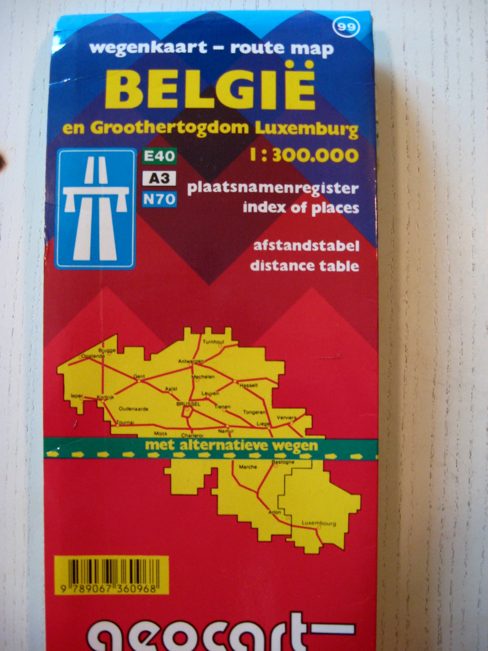 Buy CARTE ROUTIERESTRAbENKARTE ET GRANDDUCHE DE LUXEMBOURG WAGENKAART