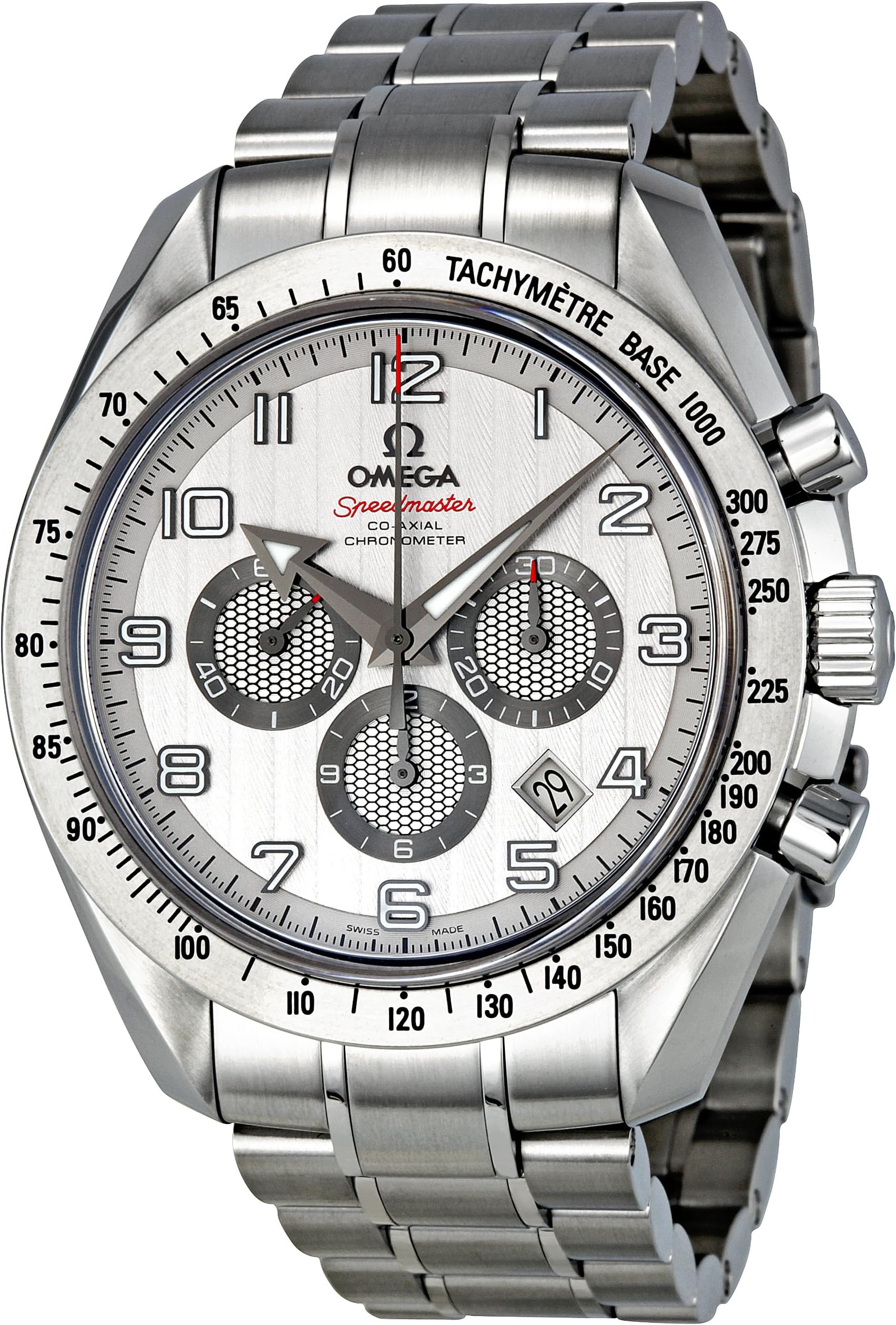 Omega Men's 321.10.44.50.02.001 Speedmaster Silver Dial Watch